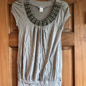 Short sleeve blouse